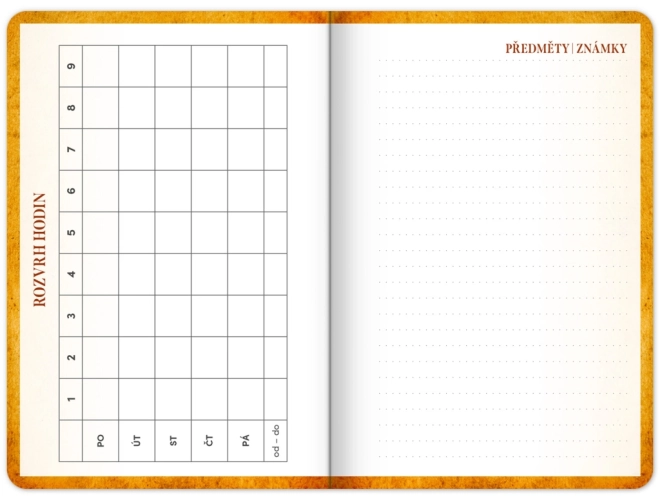 Studentkalender Harry Potter – Hogwarts