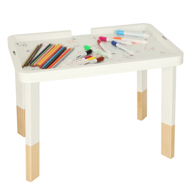 Interaktivt montessori bord Lulilo rosa