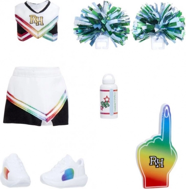 Komplet cheer-outfit klar til show