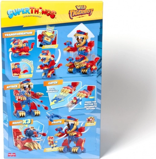 Spillesæt SuperThings Wild Tigerbot