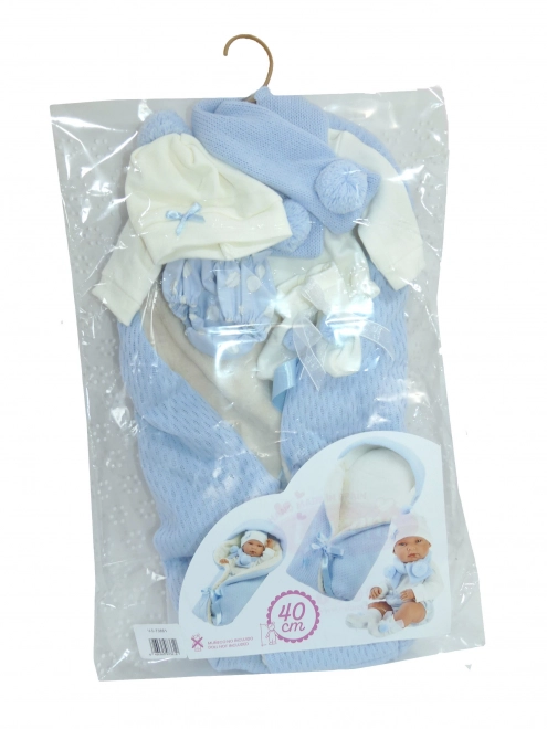 Llorens M738-61 tøj til babydukke NEW BORN størrelse 40-42 cm