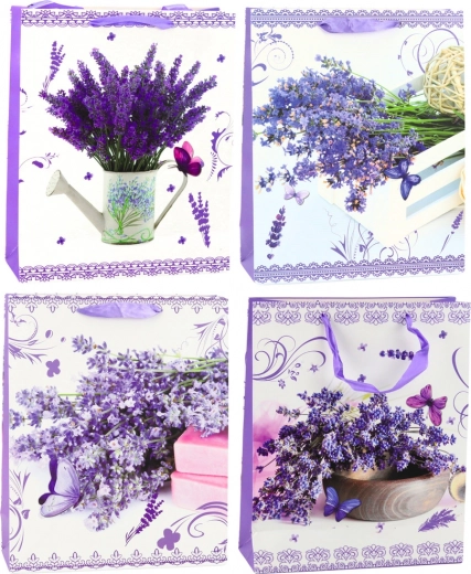 Design med lavendelmotiv