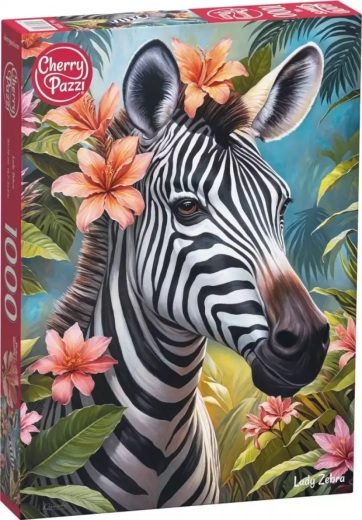Cherry Pazzi puslespil Lady Zebra 1000 brikker