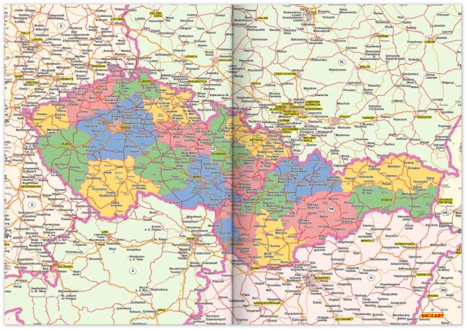 Ugentlig dagbog Aprint 2025, sort, 15 × 21 cm