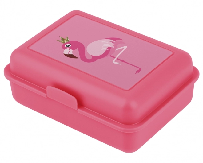 BAAGL 5 SET Zippy Flamingo: skoletaske, penalhus, pose, mapper, boks