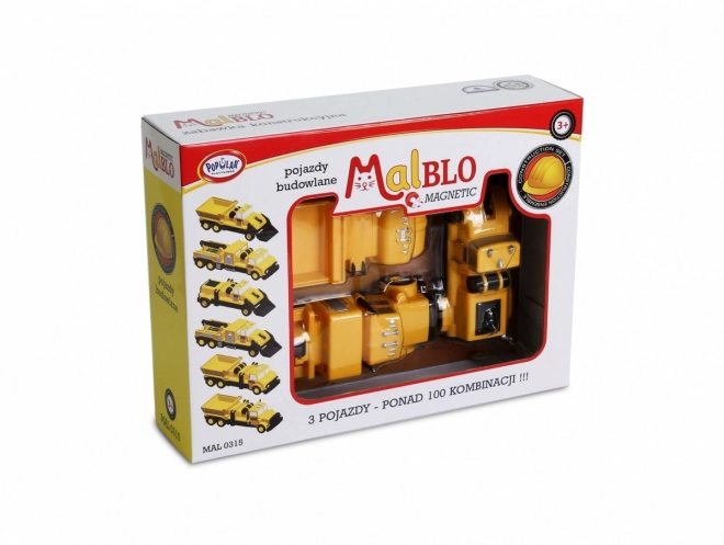 Magnetisk byggekonstabler MalBlo