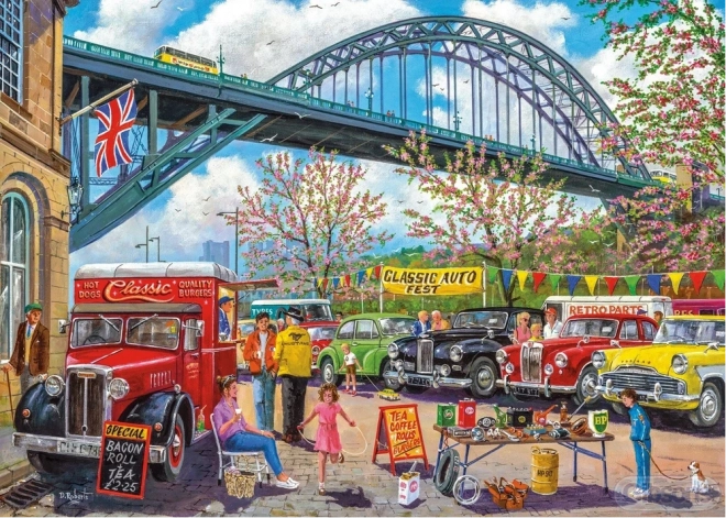 Puslespil Newcastle, England 1000 brikker