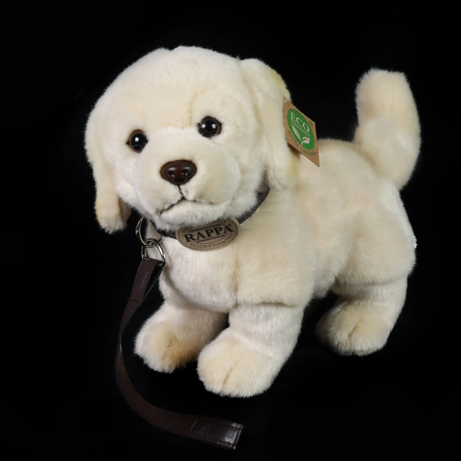 Plys Hund Golden Retriever med snor 25 cm