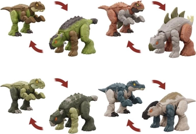 Jurassic World Transformerende dinosaur 2 i 1