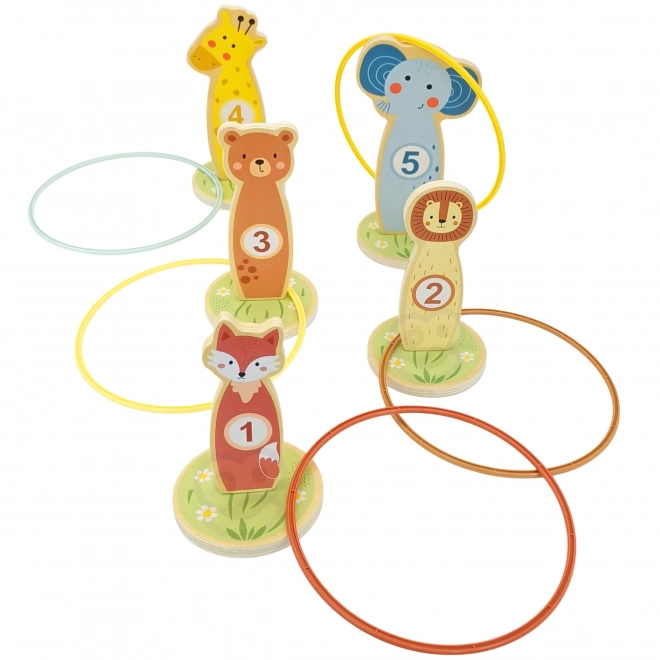 Træspil for præcision med ringe Tooky Toy