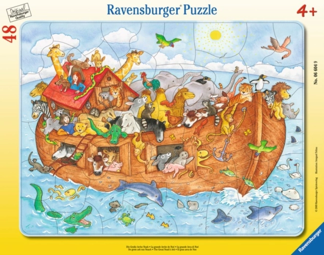 Puslespil Den Store Noas Ark 48 brikker RAVENSBURGER