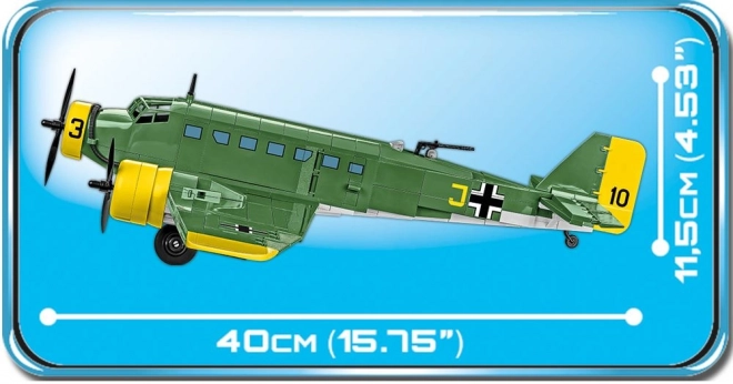 COBI 5710 II WW Junkers JU 52/3M, 548 klodser, 2 figurer