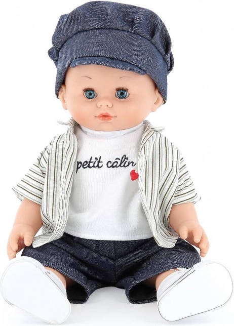 Dukke Petitcollin Petit Câlin Jules 36 cm