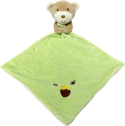 Krammebamse grøn 25 × 25 cm