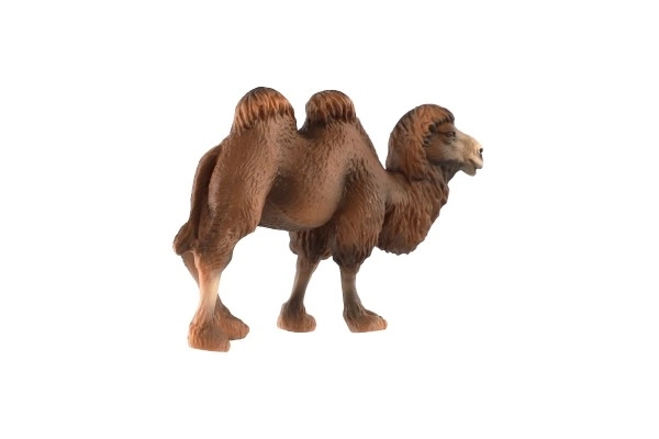 Dobbeltpuklet kamel plastik 12 cm i pose