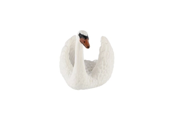 Stor svane zooted plast 7cm i pose