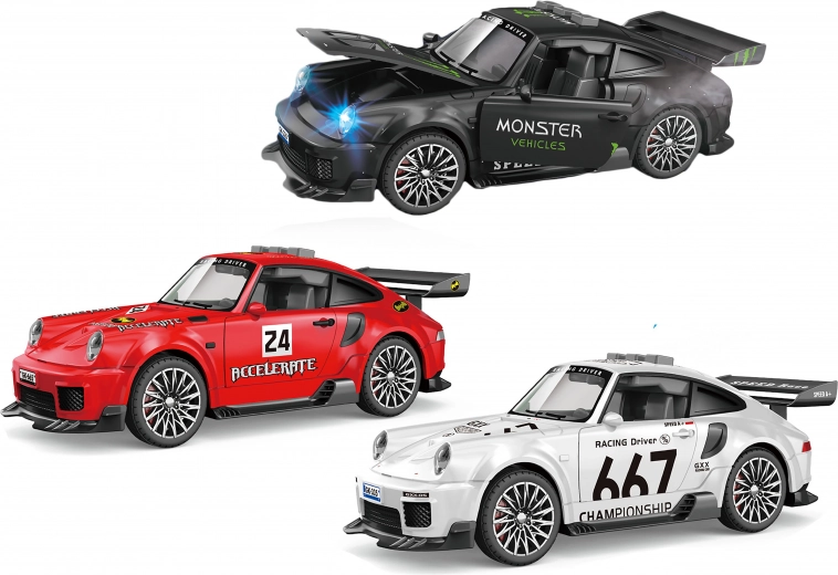 Åbningsbar motorhjelm og døre