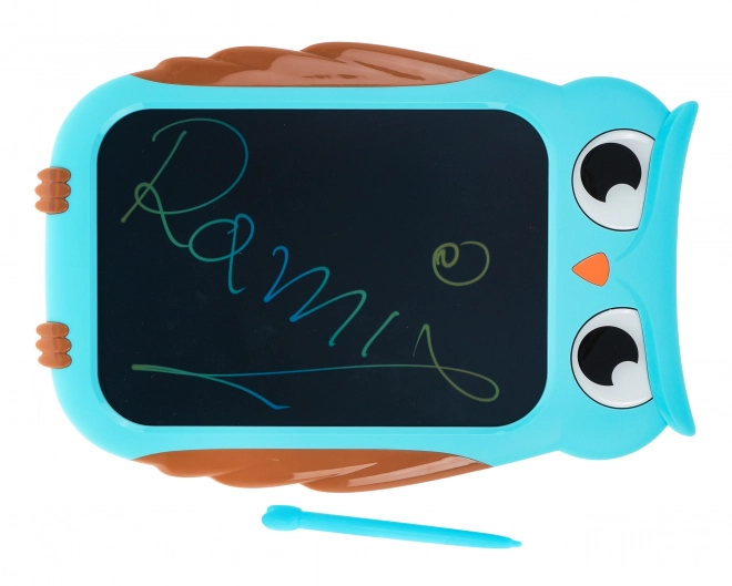 Farverig 8,5'' tablet med ugle