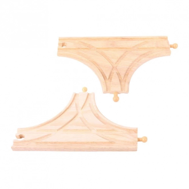 Bigjigs Rail T skifte 2 stk.