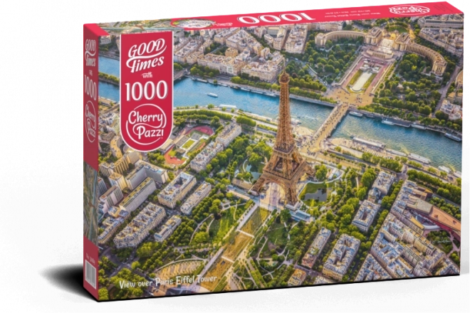 Puslespil Eiffeltårnet i Paris 1000 brikker fra Good Times
