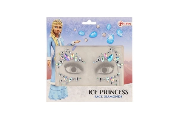 Ansigtsdekorerende diamanter/sten Isprinsesse