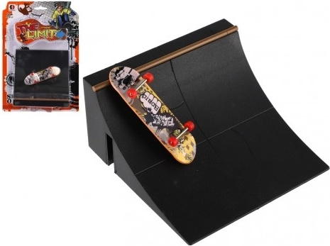 Fingerboard med skruebare dele og rampe, mix varianter