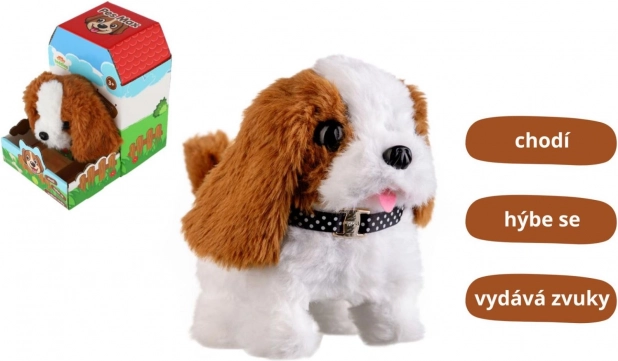 Teddies hund Max – interaktiv plyshund med lyde