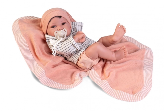 Antonio Juan 50413 PIPO - realistisk babydukke med fuld vinylkrop - 42 cm