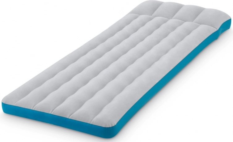 Oppustelig campingmadras i gummitekstil 72 × 189 × 20 cm