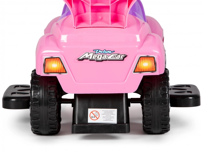 ECOTOYS Scooter med lyde og styringsstang Pink bil