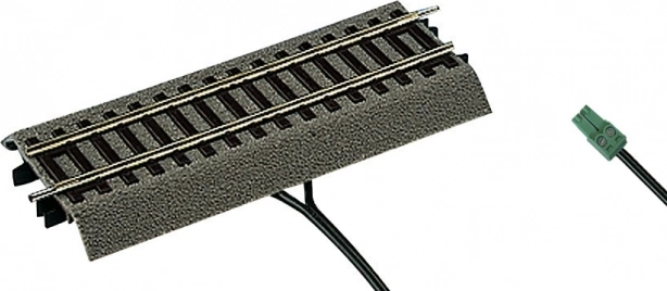 ROCO LINE lige skinne med ballast 115 mm (H0) med digitalt input