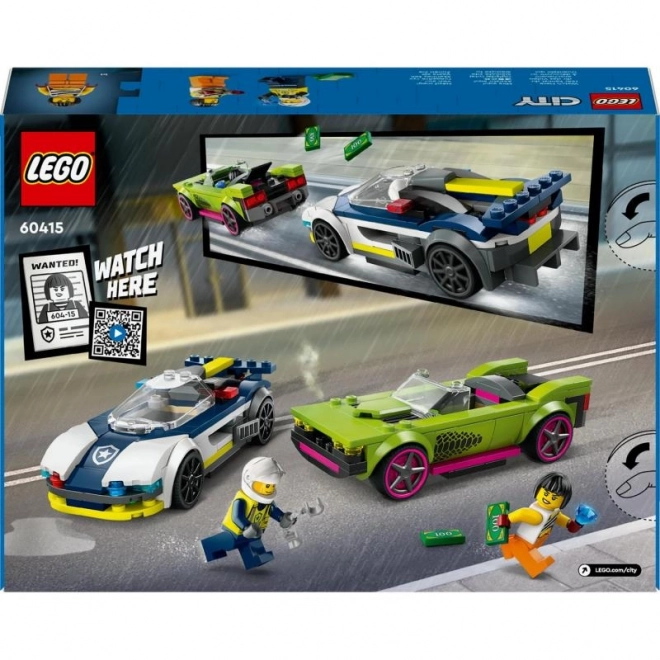 LEGO® City 60415 Politibil og sportsvognsforfølgelse