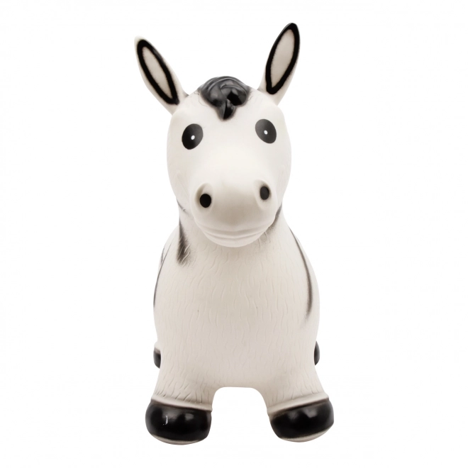 Oppustelig hoppebold Zebra til børn