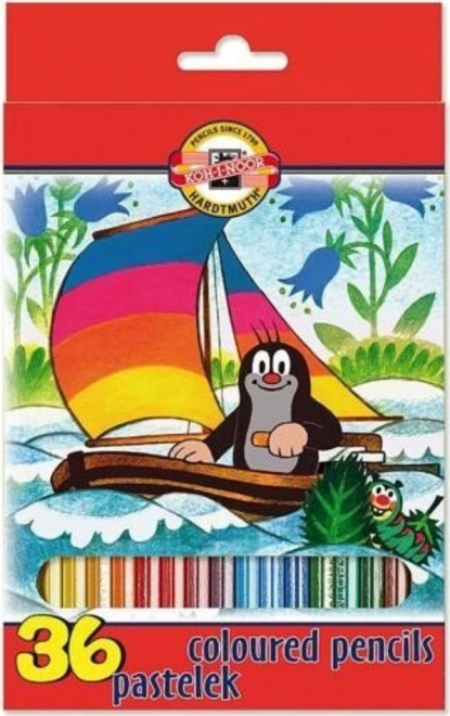 KOH-I-NOOR Sekskantede farveblyanter 36 stk. Krte