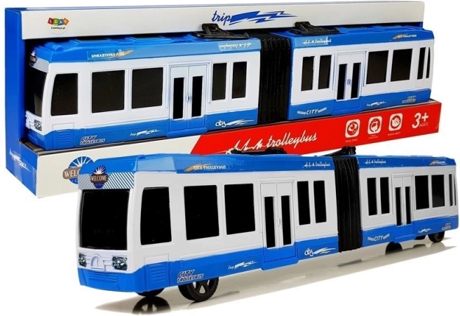 Ledbus med svingled – blå