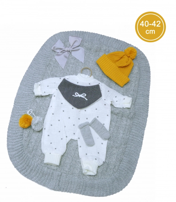 Realistisk babydukke med lyde