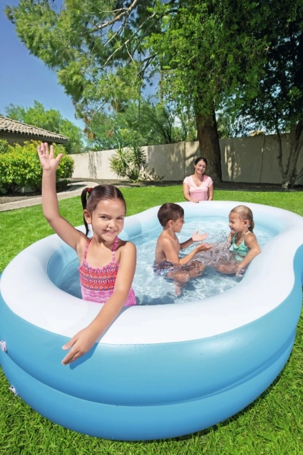 Oppustelig familiepool 2,62m x 1,57m x 46cm