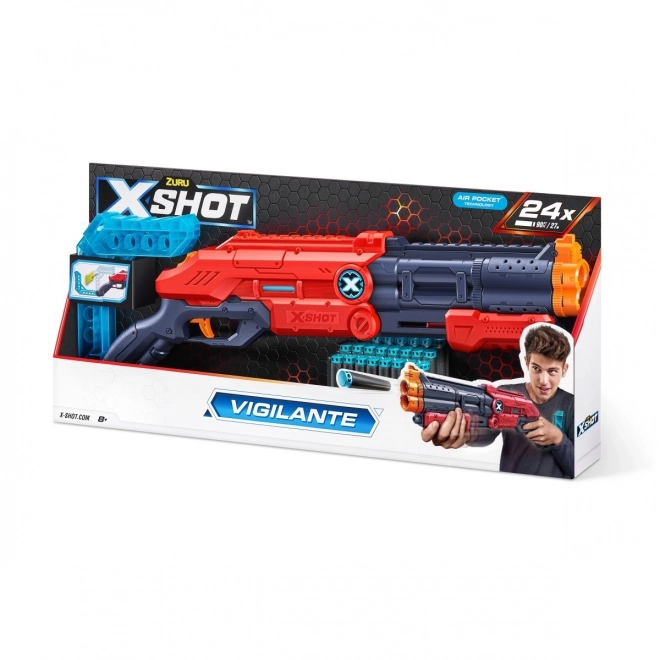 ZURU X-SHOT EXCEL Vigilante affyringsenhed 24 pile