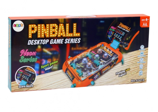 Pinball spil for færdigheder med LED-lys og lyde