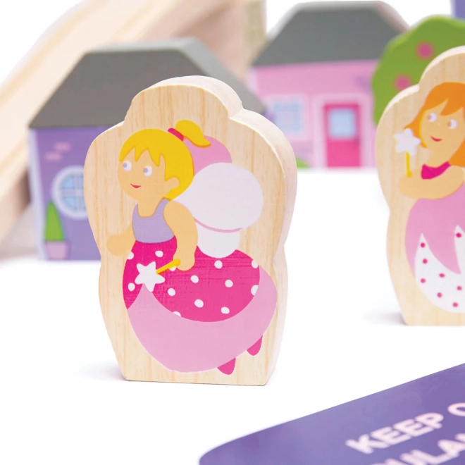 Bigjigs Rail Træ Stor Prinsessespor