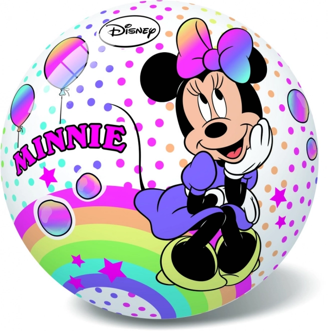 Regnbuebold Minnie 14 cm