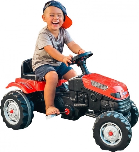 Trædetraktor WOOPIE Farmer GoTrac med stille hjul