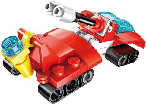 Actionfyldt mini-tank til dynamisk leg