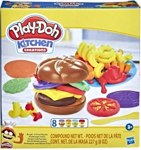 Play-Doh Køkken Burger og Pommes frites