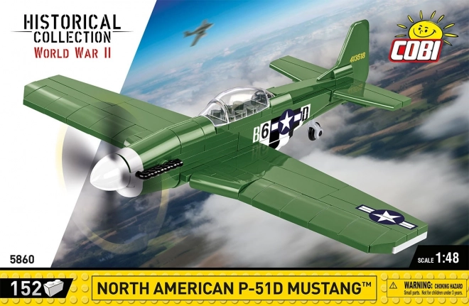 Byggesæt Fly P-51D Mustang COBI