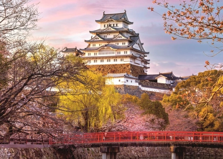 Puslespil Imponerende borge og slotte: Himeji, Japan