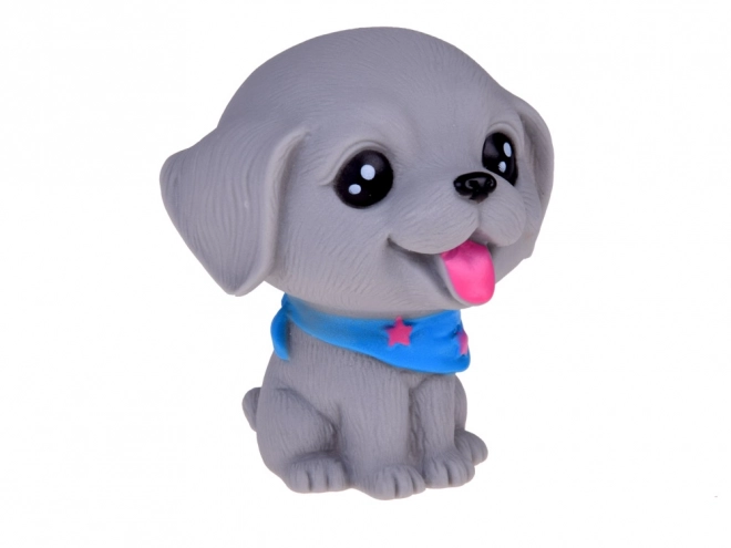 Sæt af gummi hundefigurer