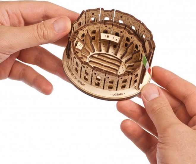 Ugears 3D træ mekanisk puslespil Colosseum