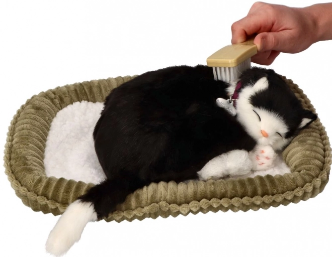 Interaktivt legetøj Perfect Petzzz sort/hvid kat