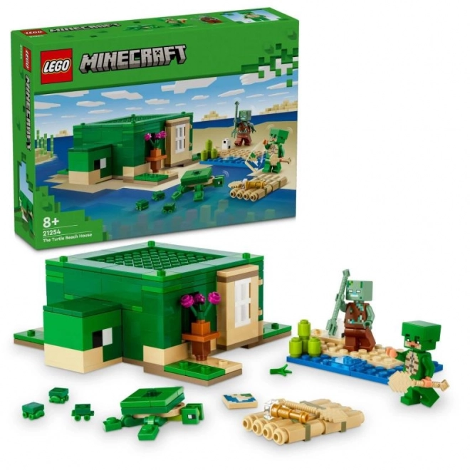 Minecraft Skildpaddedomicil på stranden